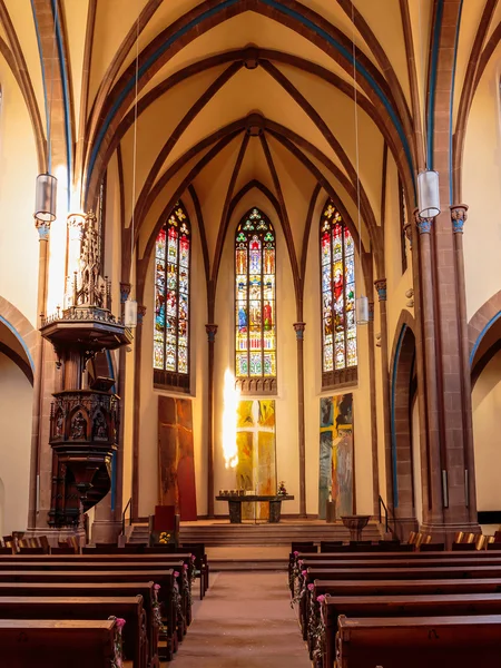 Chiesa protestante di Offenburg — Foto Stock