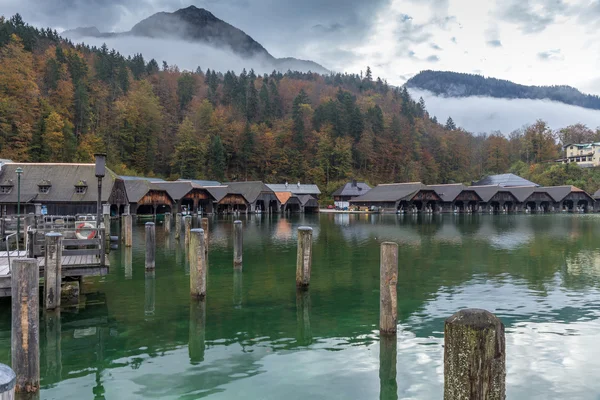 Königssee v Berchtesgadenu — Stock fotografie