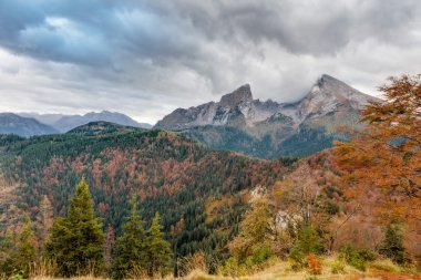 Berchtesgaden güzel sonbahar