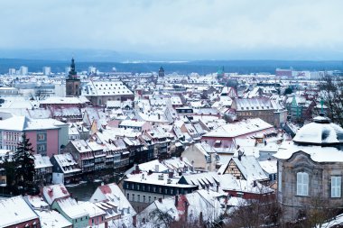 Bamberg kış city