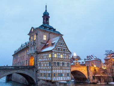 Bamberg kış city
