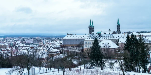 밤베르크 겨울 시 — 스톡 사진