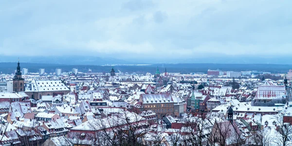 Bamberg Cidade de Inverno — Fotografia de Stock