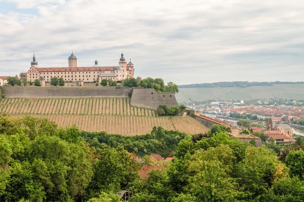 Вюрцбургская крепость — стоковое фото