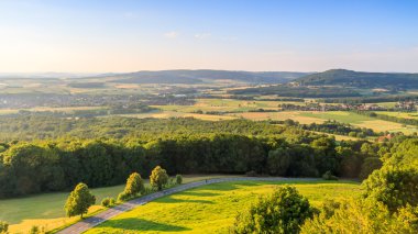 Bahar kırsal manzara