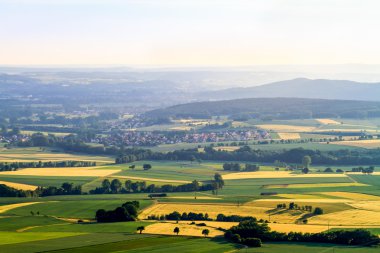 Bahar kırsal manzara