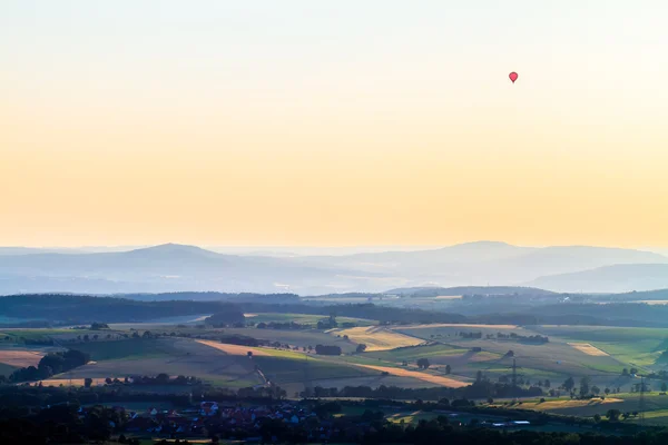 Lente rurale landschap — Stockfoto