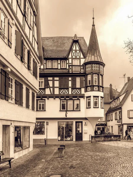 Tuebingen gamla stan — Stockfoto