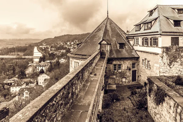 Tuebingen gamla stan — Stockfoto