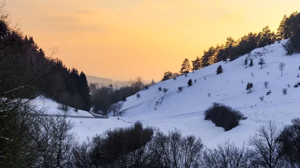 Paese delle meraviglie invernali bavaresi — Foto Stock