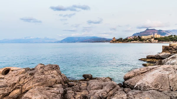 Palermo kıyı şeridi — Stok fotoğraf