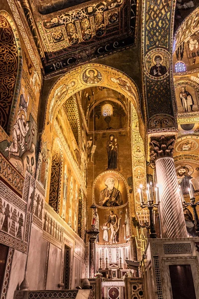 Cappella Palatina, Sicilya — Stok fotoğraf