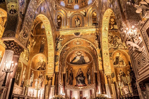 Cappella Palatina, Sicilia —  Fotos de Stock