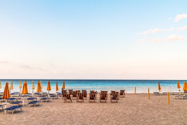 Mondello beach