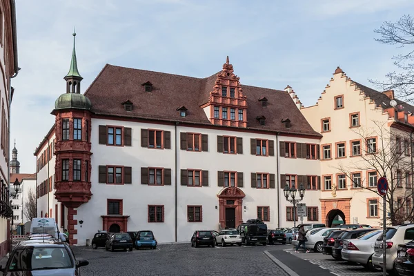 Wuerzburg centro da cidade — Fotografia de Stock