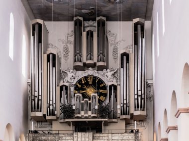 Wuerzburg katedral iç. Kilise Organ