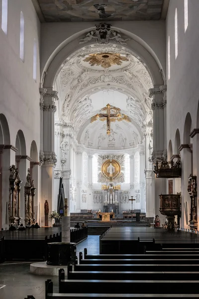 Cattedrale di Wuerzburg Interno — Foto Stock