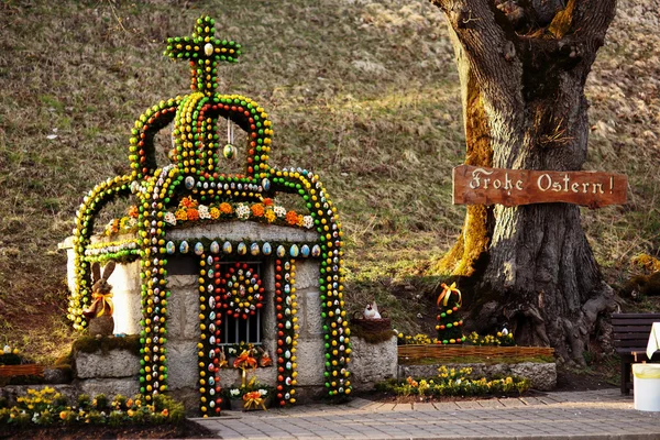 German Traditional Easter well — Stock Photo, Image