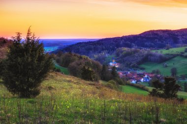 günbatımı manzara