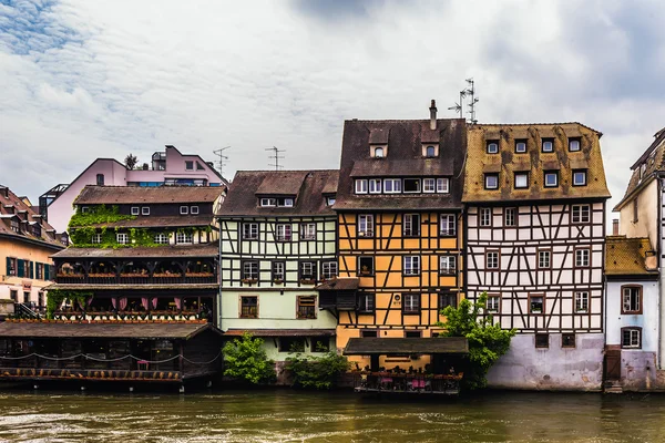 Festői strasbourg, Franciaország-Európában — Stock Fotó