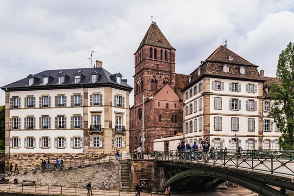 Estrasburgo pitoresca, França na Europa — Fotografia de Stock