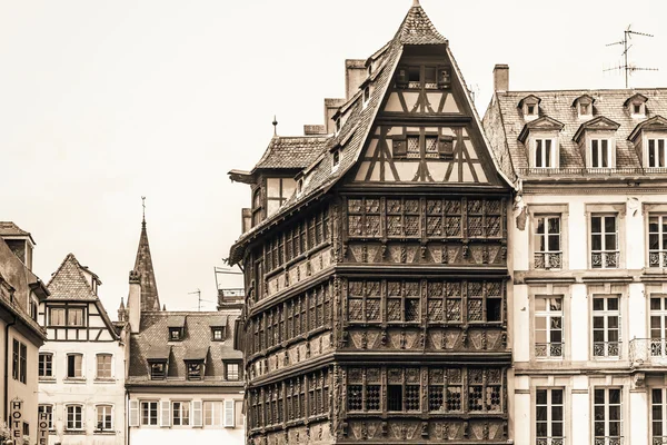 如诗如画的斯特拉斯堡，法国在欧洲 — 图库照片