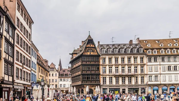 Pitoresk Strazburg, Fransa Avrupa'nın — Stok fotoğraf