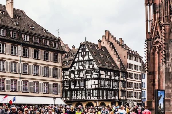 Estrasburgo pitoresca, França na Europa — Fotografia de Stock