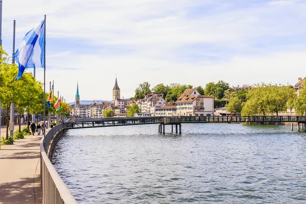 Zurigo Città interna, Svizzera — Foto Stock