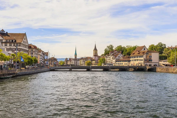 Śródmiejskich Zurich, Szwajcaria — Zdjęcie stockowe