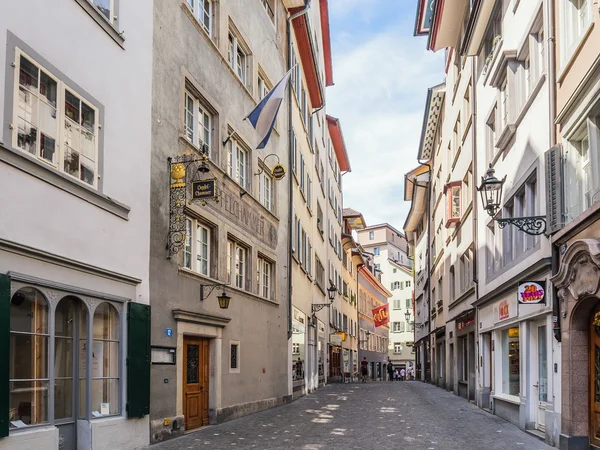 Innerstaden Zurich, Schweiz — Stockfoto