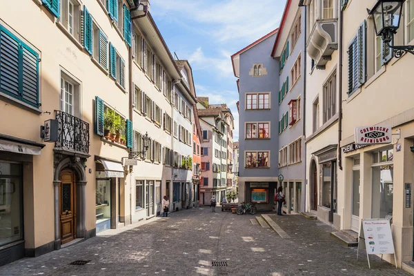 Innerstaden Zurich, Schweiz — Stockfoto