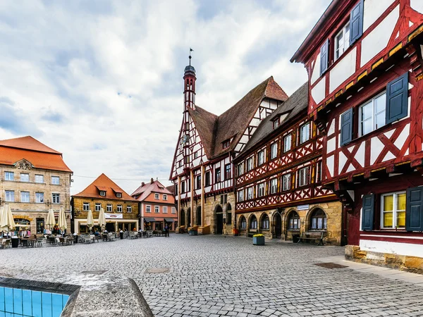 Баварский город Форххайм в Франконии, Германия — стоковое фото