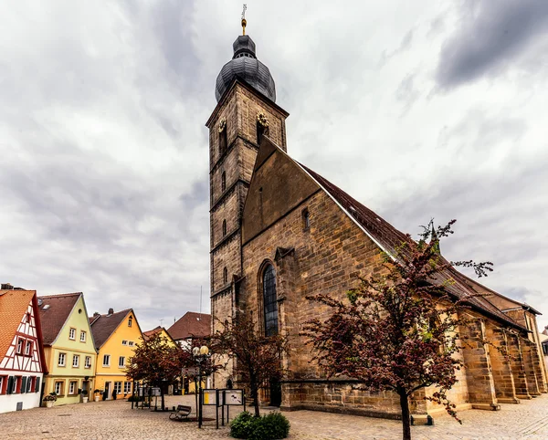 Баварский город Форххайм в Франконии, Германия — стоковое фото