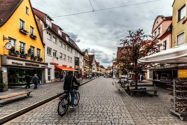 Beierse stad Forchheim in Franken, Duitsland — Stockfoto