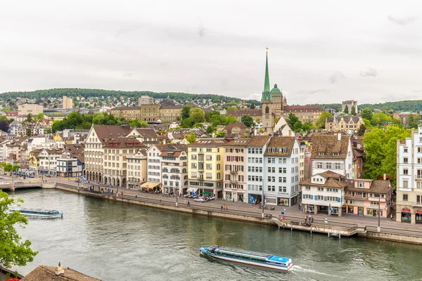 Kota Zurich di Swiss — Stok Foto