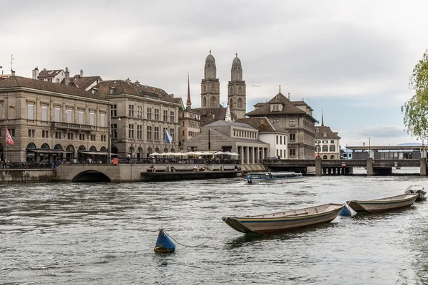 Zurich miasto w Szwajcarii — Zdjęcie stockowe