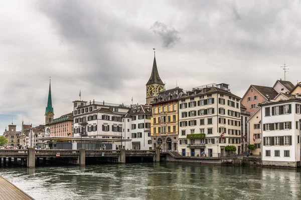 A svájci Zürich város — Stock Fotó