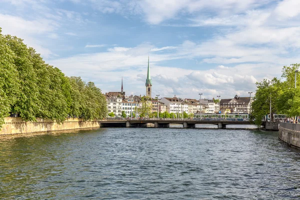 Zurich miasto w Szwajcarii — Zdjęcie stockowe