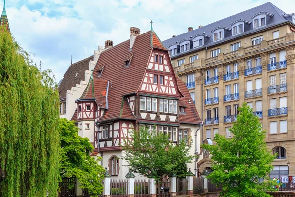 Живописный Страсбург — стоковое фото