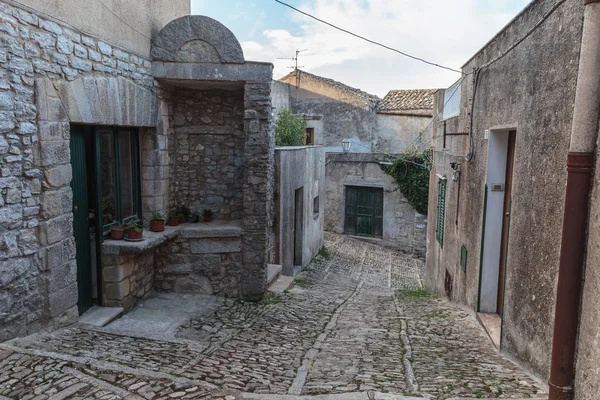 Mountain Fortress and Village of Erice on Sicily, Italy