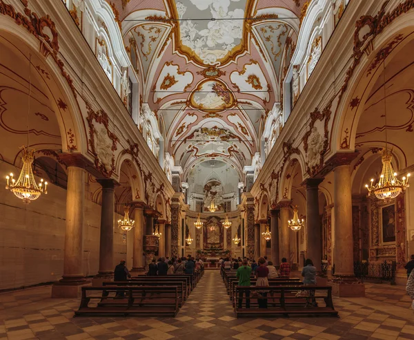 Trapani igreja interior — Fotografia de Stock