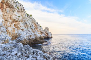 Sicilya sahil akşam