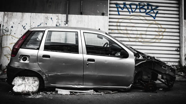 Carros antigos em Palermo, Sicília — Fotografia de Stock