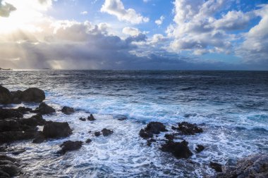 Capo güzel sahil Gallo Sicilya olarak