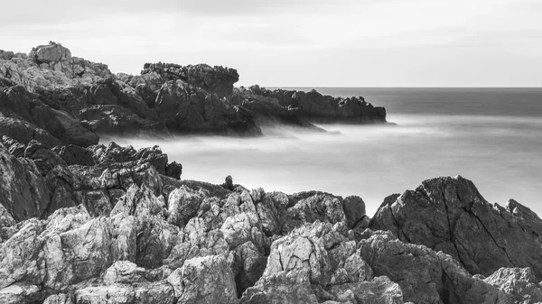 Preciosa costa de Capo Gallo en Sicilia — Foto de Stock