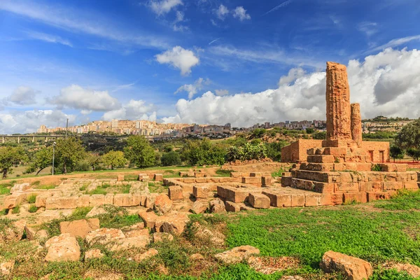 Vale dos Templos, Agrigento Sicília na Itália — Fotografia de Stock