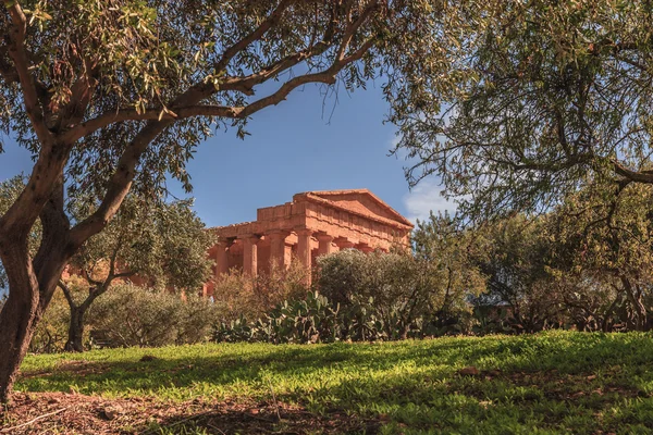 Valley of Temples, Agrigento Sicily in Italy — Stock Photo, Image