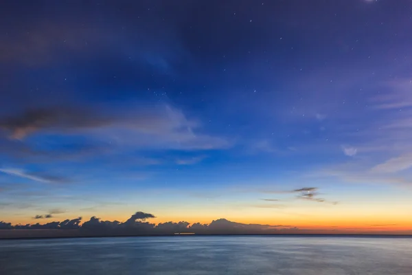 Sunrise over the Coast of Sicily — Stock Photo, Image