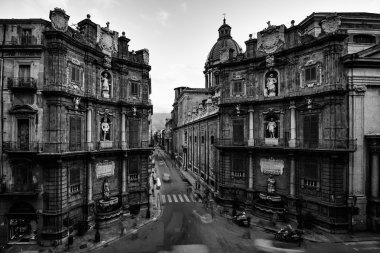 Vintage Quattro aski Palermo, Sicilya